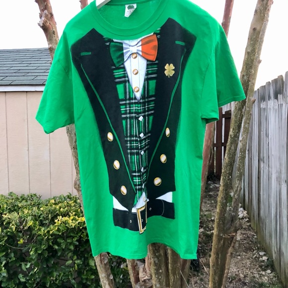 St.Patrick’s Day Shirt Tux Sz. XL - Picture 3 of 8